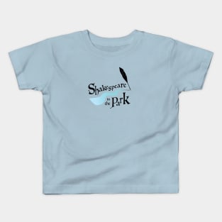 Shakespeare in the Park (front and back) Kids T-Shirt